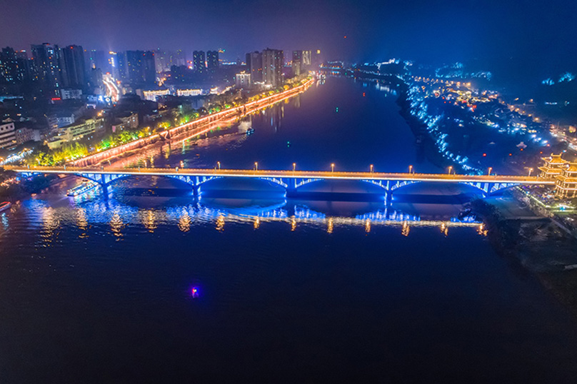 Night view lighting