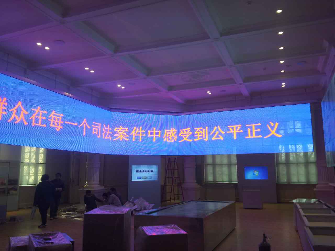 P10 LED transparent screen